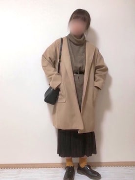 名波  凪さん（レディース・157cm）の冬コーディネート