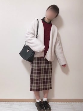 名波  凪さん（レディース・157cm）の冬コーディネート