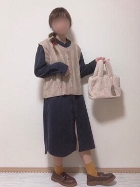 名波  凪さん（レディース・157cm）の冬コーディネート