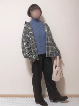 名波  凪さん（レディース・157cm）の冬コーディネート