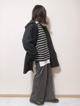 名波  凪さん（レディース・157cm）の冬コーディネート