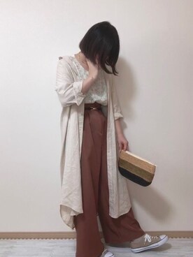 名波 凪さん(レディース・157cm)の春コーディネート