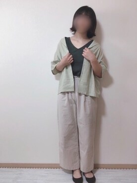 名波  凪さん（レディース・157cm）の夏コーディネート