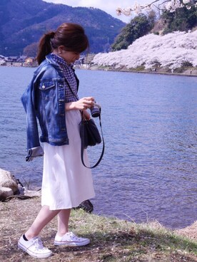 ma_chanさん（レディース・153cm）の春コーディネート