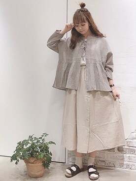 はな𓃻さん（レディース・162cm）の夏コーディネート