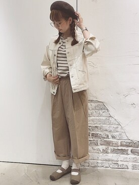 はな𓃻さん（レディース・162cm）の秋コーディネート