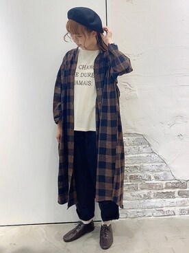 はな𓃻さん（レディース・162cm）の秋コーディネート