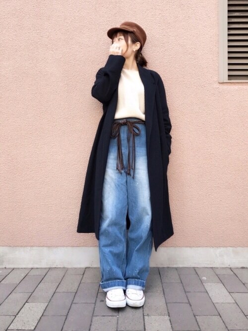 ゆめ Uniqloのチェスターコートを使ったコーディネート Wear