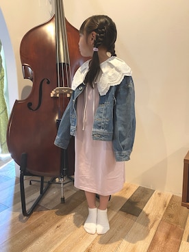 鈴たんさん（キッズ・110cm）の春コーディネート