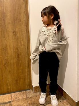 鈴たんさん（キッズ・110cm）の春コーディネート