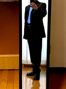 「アイテム（セットアップ）」を使った、taさん（メンズ・165cm・40代）の冬コーディネート