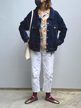 ヤスカタフクさん（レディース・166cm）の春コーディネート