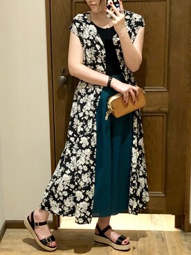 suu.さん（レディース・163cm）の夏コーディネート