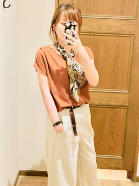 suu.さん（レディース・163cm）の夏コーディネート