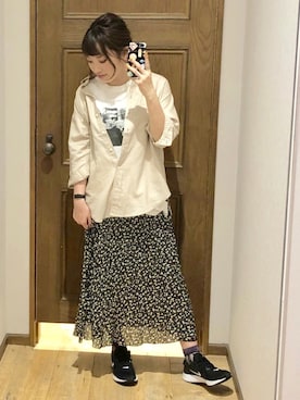 suu.さん（レディース・163cm）の夏コーディネート