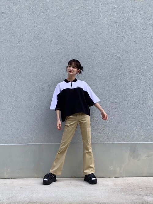 Xlarge X Girl 神戸y U Iさんのポロシャツを使ったコーディネート Zozotown