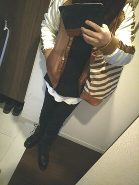 Jigenさん（メンズ・168cm）の冬コーディネート