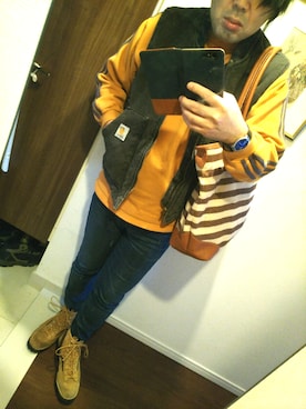 Jigenさん（メンズ・168cm）の春コーディネート