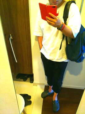 「eight（エイト）のアイテム」を使った、Jigenさん（メンズ・168cm）の夏コーディネート