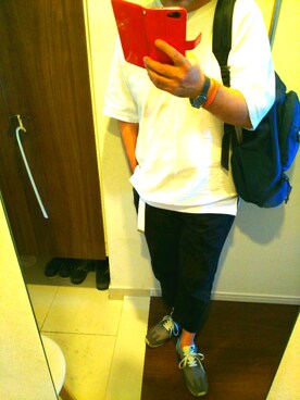 「ROXD（ロッド）のアイテム（ブレスレット）」を使った、Jigenさん（メンズ・168cm）の夏コーディネート