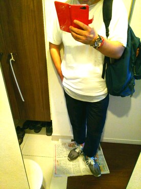 「eight（エイト）のアイテム」を使った、Jigenさん（メンズ・168cm）の夏コーディネート