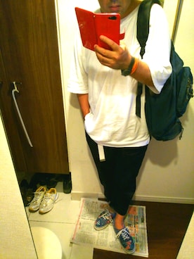 「ROXD（ロッド）のアイテム（ブレスレット）」を使った、Jigenさん（メンズ・168cm）の夏コーディネート