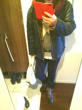 Jigenさん（メンズ・168cm）の冬コーディネート