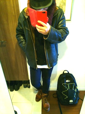 Jigenさん（メンズ・168cm）の冬コーディネート