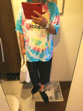「NIKE（ナイキ）のアイテム（その他）」を使った、Jigenさん（メンズ・168cm）の夏コーディネート