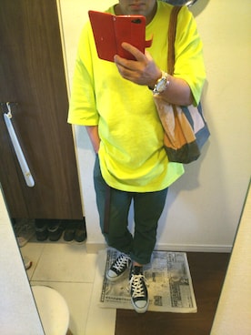 「johnbull」｜「アイテム（アナログ腕時計）」を使った、Jigenさん（メンズ・168cm）の夏コーディネート