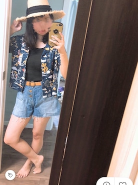 「MODE ROBE（モードローブ）のアイテム（帽子）」を使った、ｍii*さん（レディース・156cm）の冬コーディネート