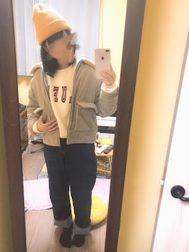 「CRUCE anap（クルーセアナップ）のアイテム」を使った、ｍii*さん（レディース・156cm）の冬コーディネート