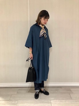 佐藤 彩菜さん（レディース・168cm）の夏コーディネート