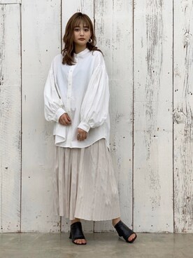 Mikiさん（レディース・158cm）の春コーディネート