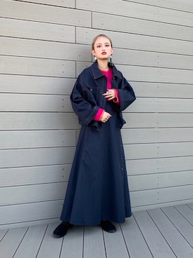 「Lui's（ルイス）のアイテム（その他アウター）」を使った、Mikiさん（レディース・158cm）の夏コーディネート