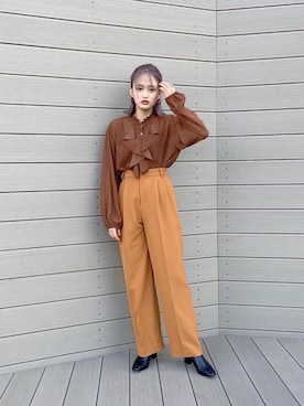 Mikiさん（レディース・158cm）の秋コーディネート