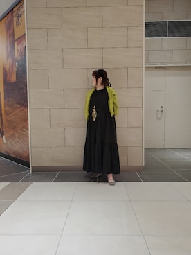 「Cepica（セピカ）のアイテム（ワンピース/ドレス）」を使った、kumiさん（レディース・150cm）の春コーディネート