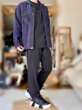 大学生　【相互フォロー】さん（メンズ・165cm）の春コーディネート