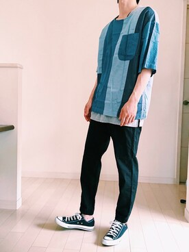ebitさん（メンズ・175cm）の夏コーディネート