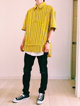 ebitさん（メンズ・175cm）の夏コーディネート