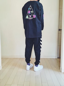 「ACT（アクト）のアイテム（パンツ）」を使った、ebitさん（メンズ・175cm）の秋コーディネート