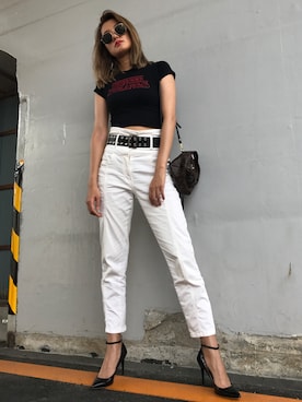 Annaさん（レディース・165cm）の夏コーディネート