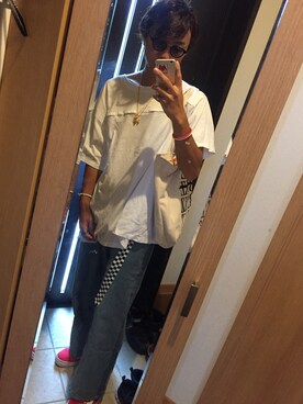 「Ghost（ゴースト）のアイテム」を使った、聖哉さん（メンズ・175cm）の夏コーディネート