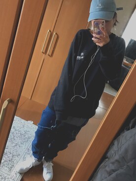 「SEVENDAYS=SUNDAY（セブンデイズサンデイ）のアイテム（サロペット/オーバーオール）」を使った、sayakaさん（レディース・157cm）の春コーディネート
