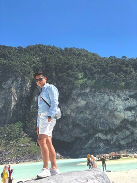 「SPAO（スパオ）のアイテム」を使った、faridzawgさん（メンズ・170cm）の春コーディネート