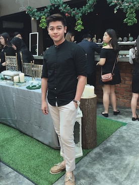 「Sperry   （スペリー）のアイテム」を使った、faridzawgさん（メンズ・170cm）の春コーディネート