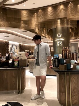 「SPAO（スパオ）のアイテム」を使った、faridzawgさん（メンズ・170cm）の春コーディネート