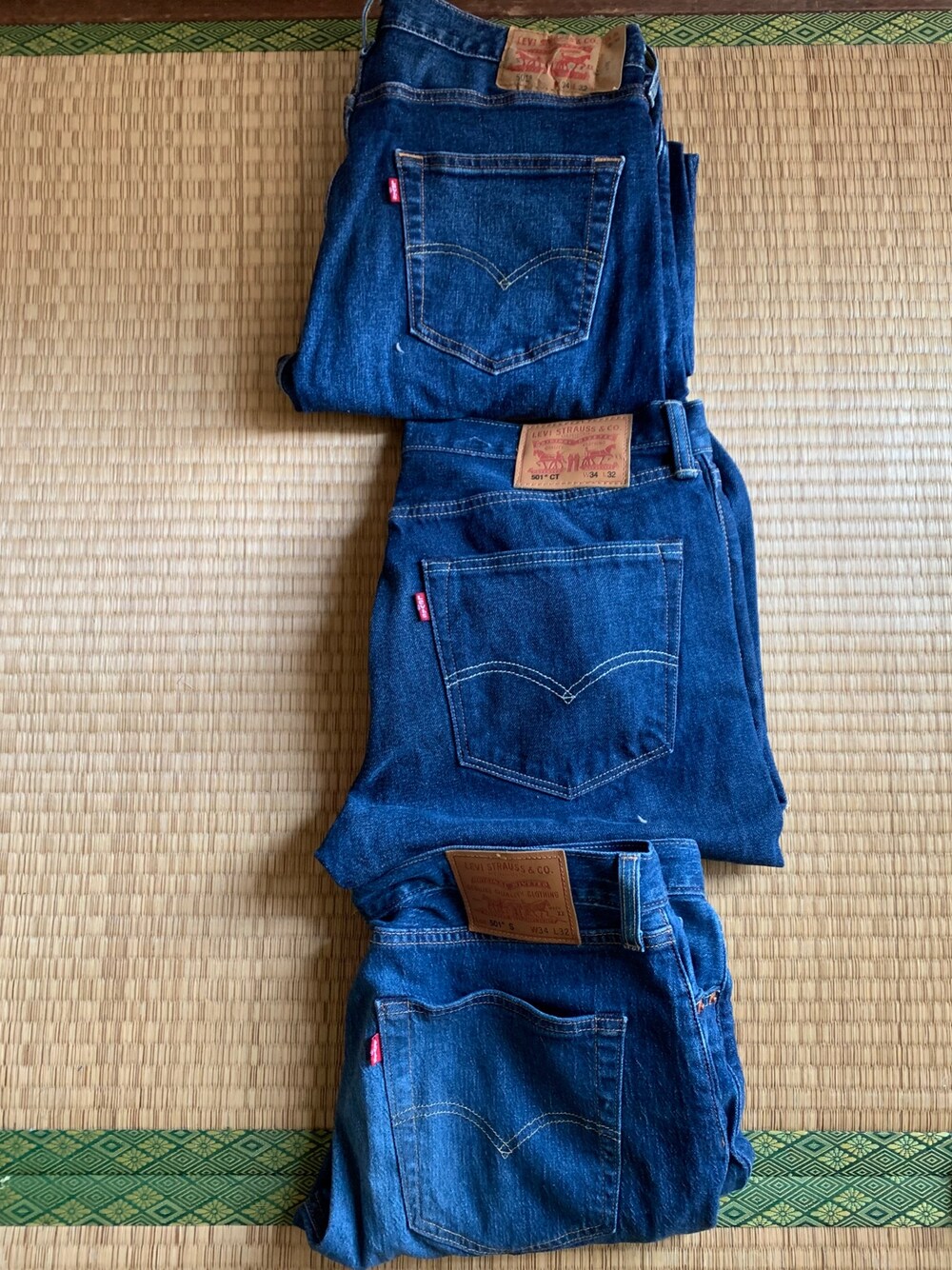 「リーバイス501、リーバイス501CT、リーバイス501s」｜「Levi'sのアイテム（デニムパンツ、ブルー系）」を使った、りょうすけさん（メンズ・168cm）の夏コーディネートの1枚目の写真