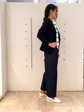 「HIMIKO On Bleue（ヒミコオンブルー）のアイテム」を使った、himiko_officialさん（レディース・162cm）の夏コーディネート