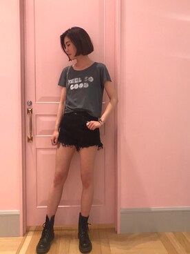 HARUKA ABEさん(レディース・169cm)の夏コーディネート